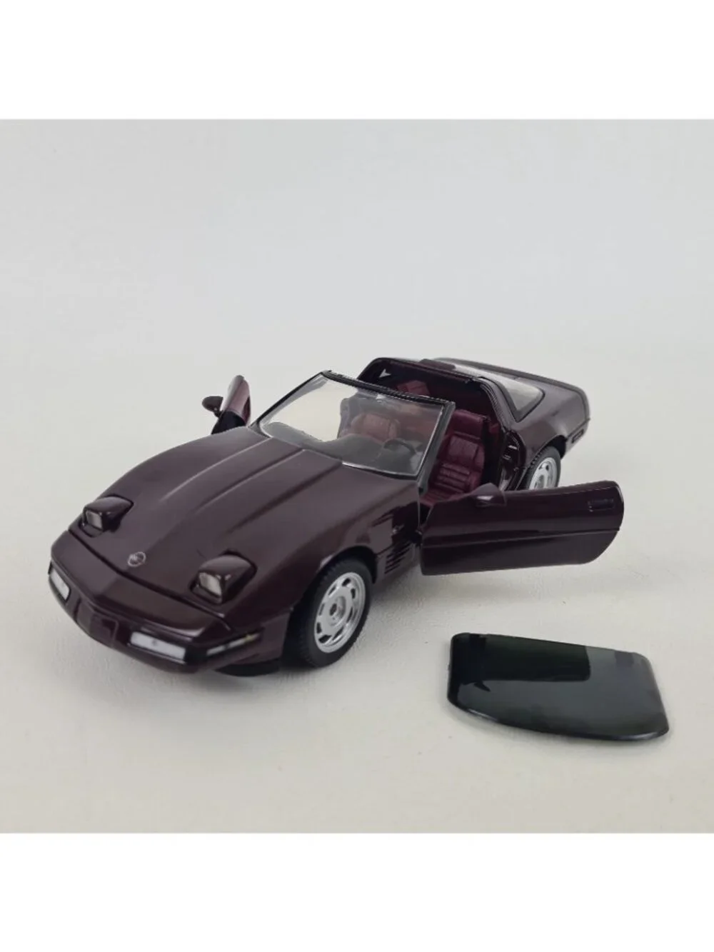 Franklin Mint 1993 Chevrolet Corvette ZR1 Ruby 1:24 Die Cast Classic B11UQ63